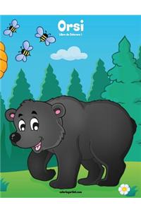 Orsi Libro da Colorare 1