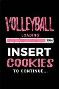 Volleyball Loading 75% Insert Cookies to Continue