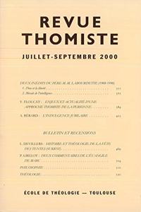 Revue Thomiste - 3/2000