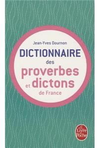 Dictionnaire Des Proverbes Et Dictons France