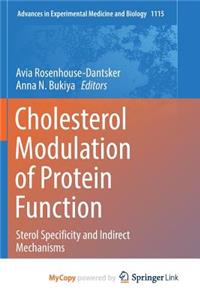 Cholesterol Modulation of Protein Function