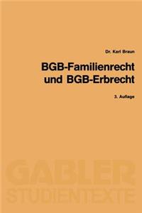 Bgb-Familienrecht Und Bgb-Erbrecht