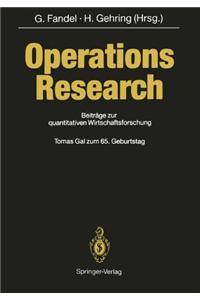 Operations Research