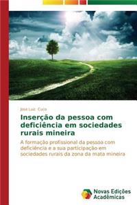 Inserção da pessoa com deficiência em sociedades rurais mineira