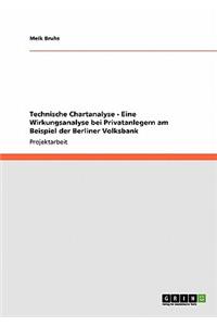 Technische Chartanalyse - Eine Wirkungsanalyse bei Privatanlegern am Beispiel der Berliner Volksbank