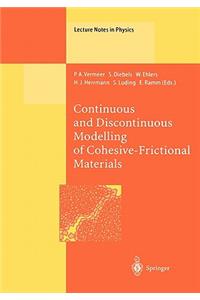 Continuous and Discontinuous Modelling of Cohesive-Frictional Materials