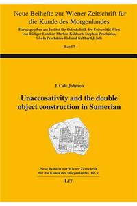 Unaccusativity and the Double Object Construction in Sumerian, 7