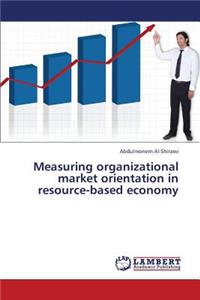 Measuring Organizational Market Orientation in Resource-Based Economy