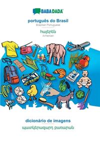 português do Brasil - Armenian (in armenian script), dicionário de imagens