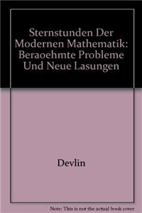 Sternstunden Der Modernen Mathematik