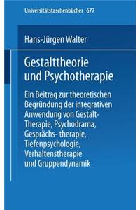 Gestalttheorie Und Psychotherapie