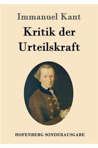 Kritik der Urteilskraft