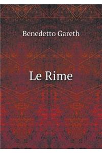 Le Rime