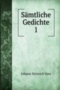 Samtliche Gedichte