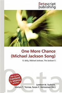 One More Chance (Michael Jackson Song)