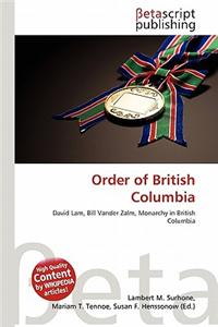 Order of British Columbia