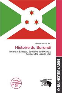 Histoire Du Burundi