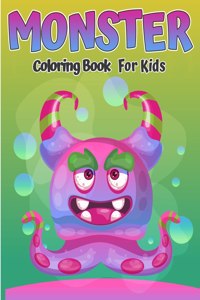 Monsters Coloring Book For Kids