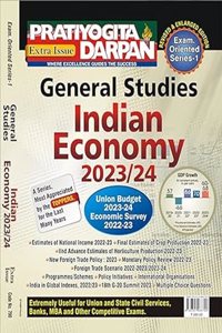 Extra Issue Pratiyogita Darpan Exam. Oriented Series - 1 General Studies Indian Economy 2023-2024