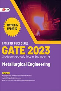GATE 2023 : Metallurgical Engineering - Guide By GKP