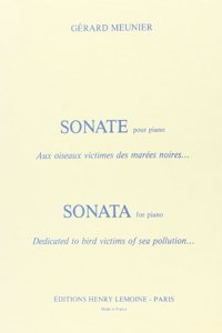 Sonate aux oiseaux victimes --- piano