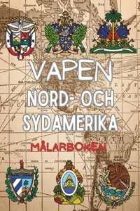 Vapensköld Nord- och Sydamerika Målarboken