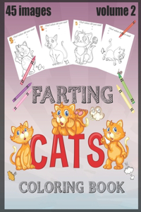 farting cats coloring book volume 2