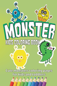 Monster Kids Coloring Book