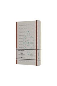 Moleskine Time Notebook Limited Collection Brown Large Plain Notebook Hard