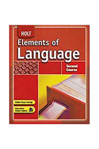 Elements of Language: Student Edition Second Course 2007