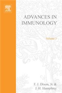 Advances in Immunology Volume 3