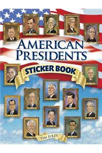 American Presidents Sticker Book
