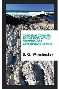 Christian Counsel to the Sick
