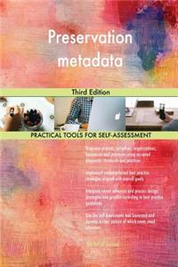 Preservation metadata Third Edition