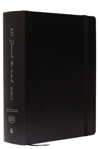 KJV, Journal the Word Bible, Large Print, Hardcover, Black, Red Letter Edition