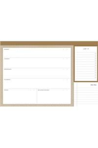 Modern Gold Desk Jotter