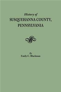 History of Susquehanna County, Pennsylvania