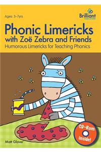 Phonic Limericks with Zoe Zebra and Friends