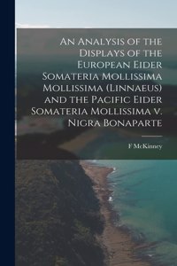 Analysis of the Displays of the European Eider Somateria Mollissima Mollissima (Linnaeus) and the Pacific Eider Somateria Mollissima V. Nigra Bonaparte