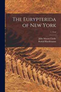 Eurypterida of New York; 1. Text