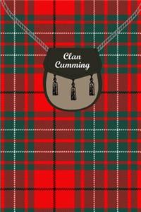 Clan Cumming Tartan Journal/Notebook