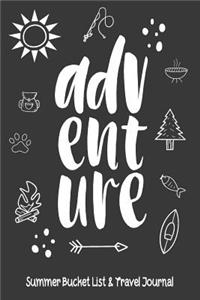 Adventure Summer Bucket List & Travel Journal
