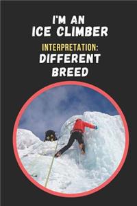 I'm An Ice Climber. Interpretation