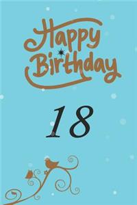 Happy birthday 18