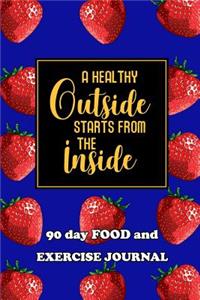 90 Day Food and Exercise Journal