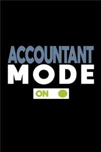 Accountant mode on