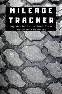 Mileage Tracker Logbook for Car or Truck Travel Automobile Expenses
