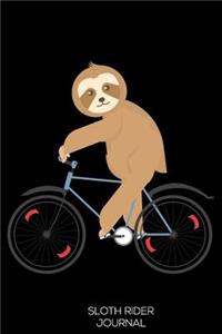 Sloth Rider Journal