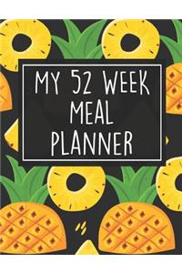 My 52 Week Meal Planner
