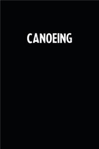 Canoeing